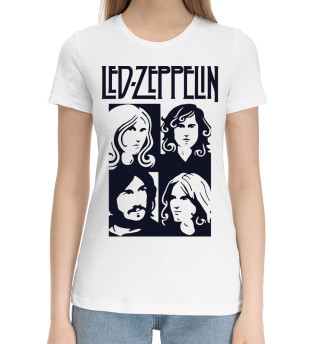 Хлопковая футболка для девочек Led Zeppelin
