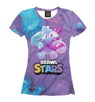 Женская футболка Сквик Squeak Brawl Stars