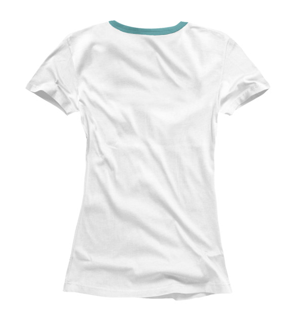 Женская футболка с изображением Сибирь горит цвета Белый