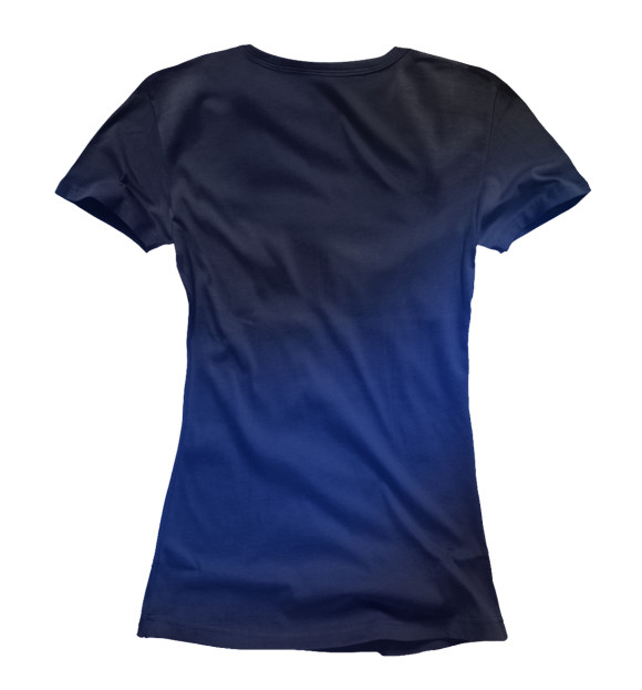 Женская футболка с изображением Крайний Космос / Космический Рубеж цвета Белый