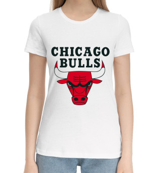 Хлопковая футболка для девочек Chicago Bulls