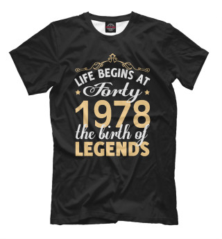 Футболка для мальчиков 1978 - Рождение легенды