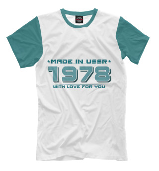 Мужская футболка Made in USSR 1978