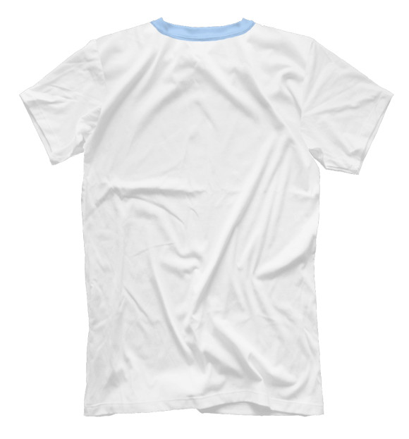 Мужская футболка с изображением Лацио цвета Белый