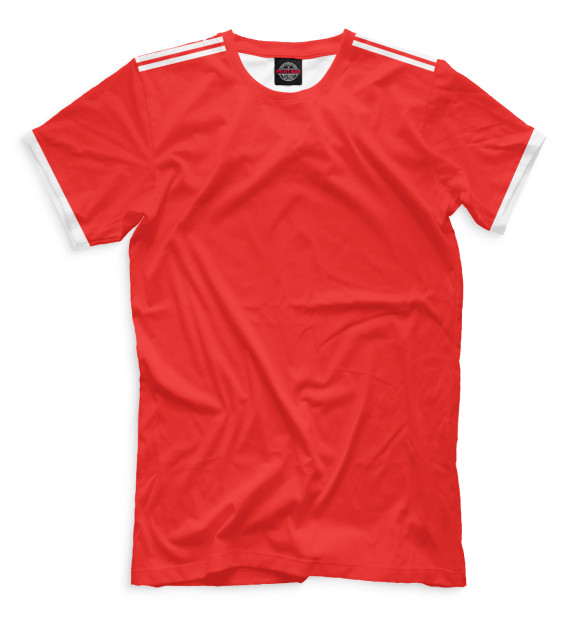 Мужская футболка с изображением Домашняя ЧМ 2018 цвета Белый