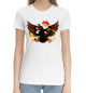 Женская хлопковая футболка Двуглавый орел