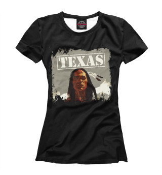 Женская футболка Texas