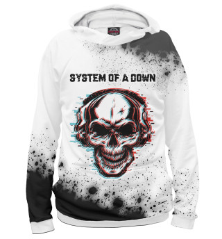 Худи для девочки System of a Down | Череп