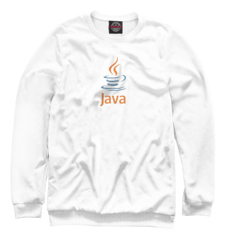 Мужской свитшот Java Logo