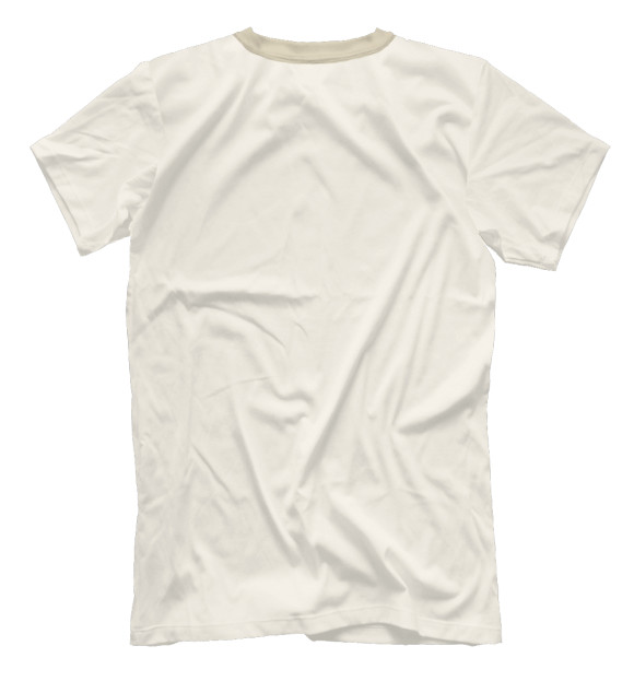 Мужская футболка с изображением Карл Маркс цвета Белый