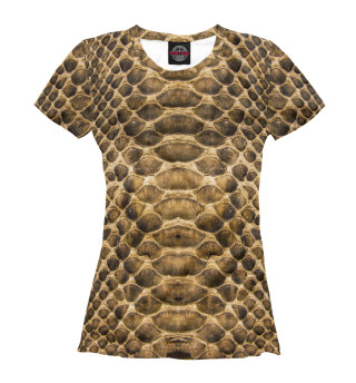 Женская футболка Рептилоид