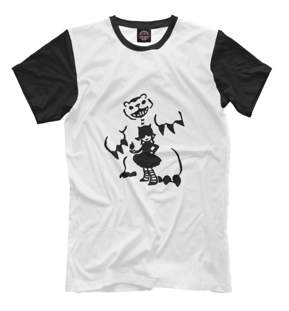 Мужская футболка с изображением Legends decal цвета Белый
