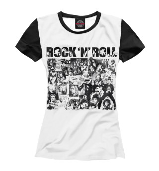 Женская футболка Rock'n'Roll