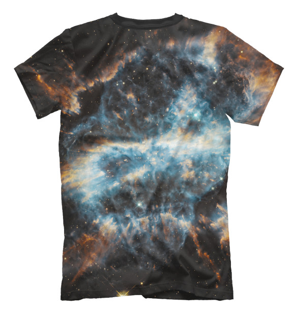 Мужская футболка с изображением Вселенная цвета Белый