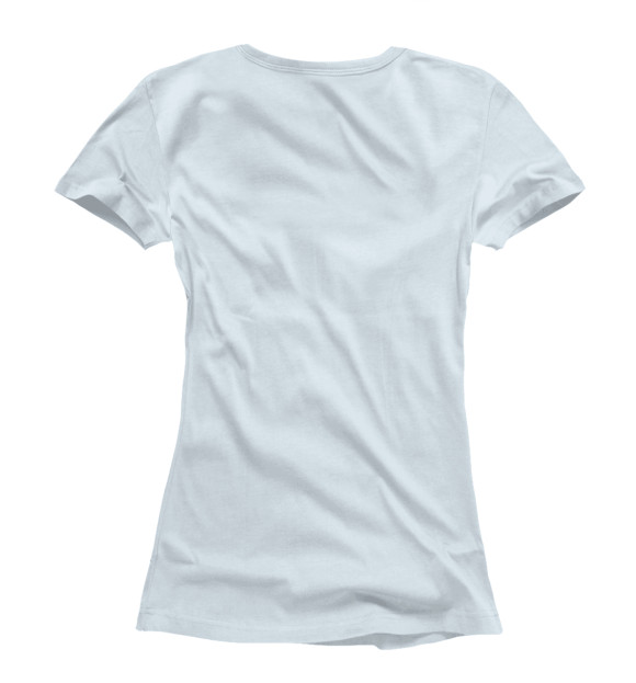 Женская футболка с изображением Космонавт СССР цвета Белый