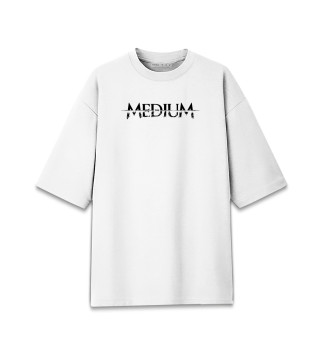 Женская футболка оверсайз The Medium