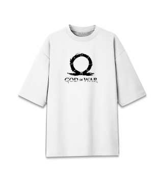 Женская футболка оверсайз God of war
