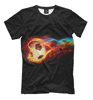 Мужская футболка Футбольный мяч