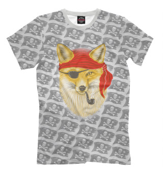 Мужская футболка Pirate Fox