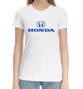 Хлопковая футболка для девочек Honda
