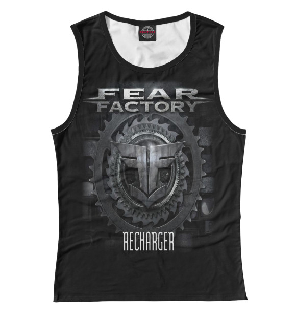 Майка для девочки с изображением Fear Factory цвета Белый