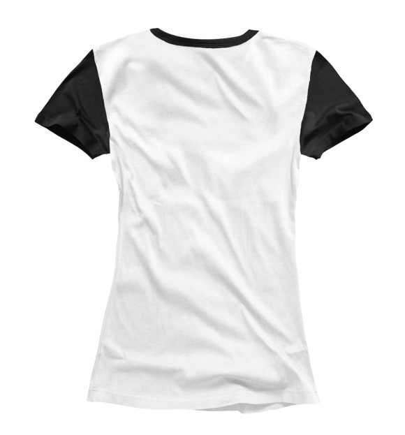 Женская футболка с изображением Punk цвета Белый
