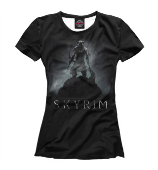 Женская футболка Skyrim