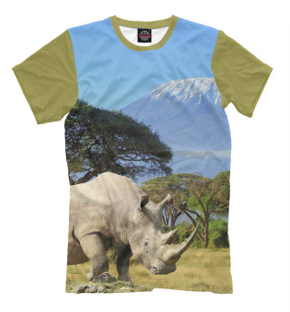 Мужская футболка Килиманджаро