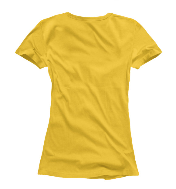 Женская футболка с изображением Билли Айлиш цвета Белый