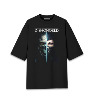 Женская футболка оверсайз Dishonored
