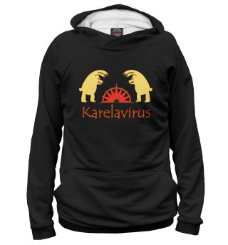 Женское худи Karelavirus