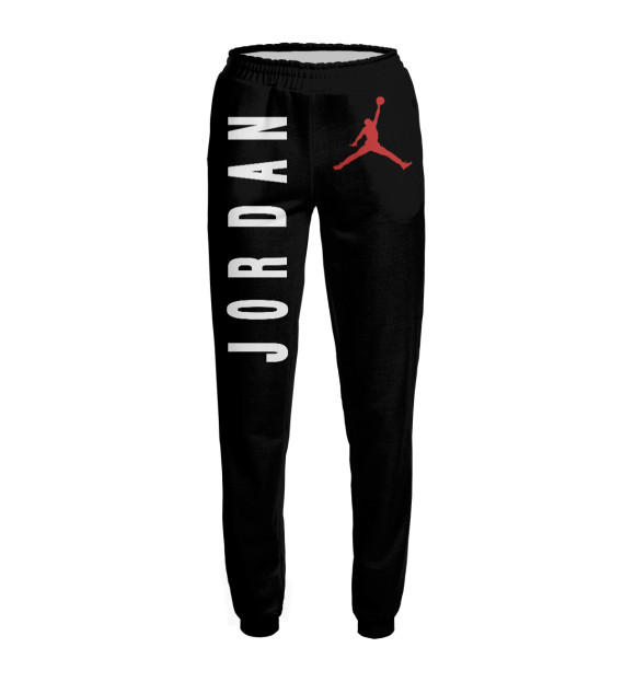 Женские спортивные штаны с изображением Michael Jordan цвета Белый