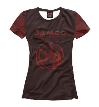 Женская футболка Самбо спорт