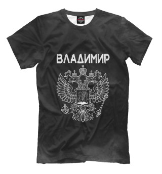 Мужская футболка Символика РФ ВЛАДИМИР