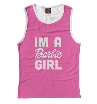 Майка для девочки IM A Barbie GIRL