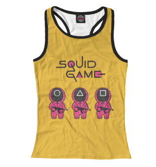Женская майка-борцовка Squid Game