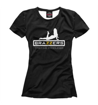 Футболка для девочек Brazzers Casting-producer