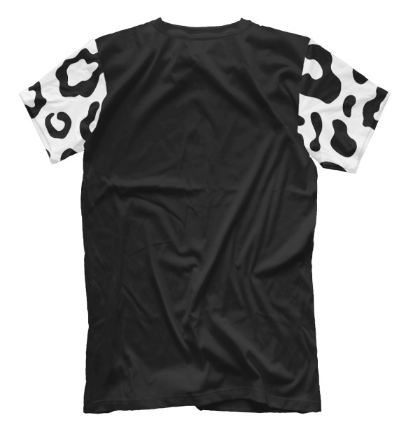 Мужская футболка с изображением Леопардовый окрас 94 цвета Белый