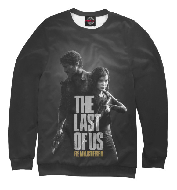 Свитшот для мальчиков с изображением The Last of Us цвета Белый