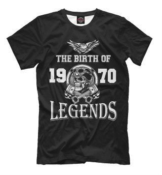 Мужская футболка Рождение легенды - 1970