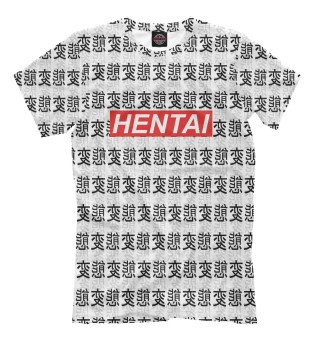 Мужская футболка Hentai