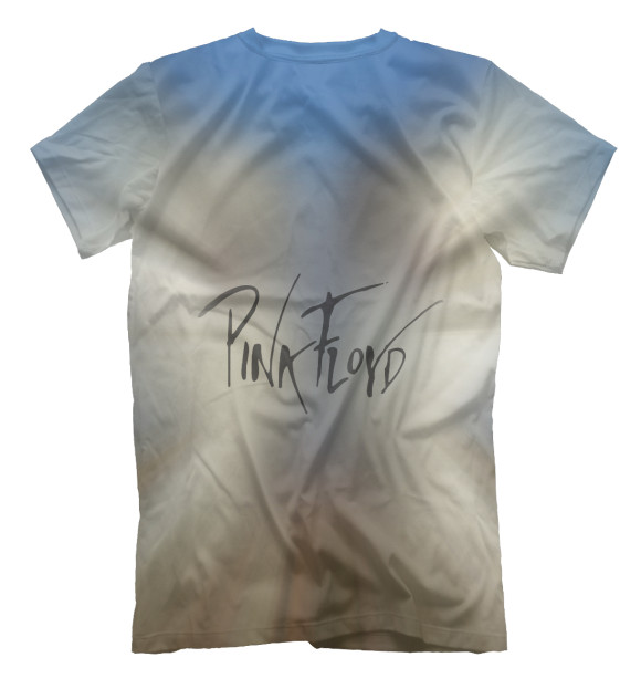 Мужская футболка с изображением Pink Floyd. division bell цвета Белый
