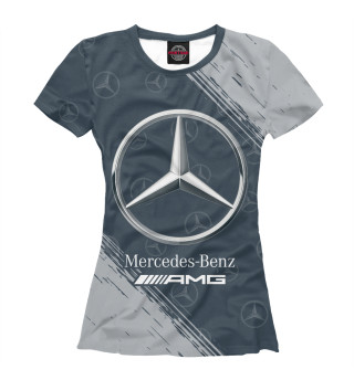 Женская футболка Mercedes / Мерседес