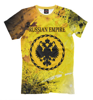 Мужская футболка Russian Empire - Герб | Арт