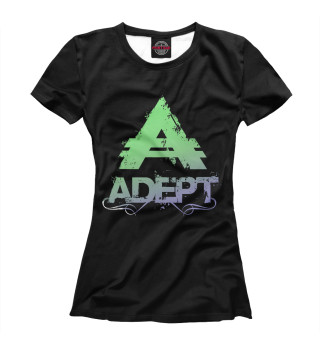 Женская футболка ADEPT