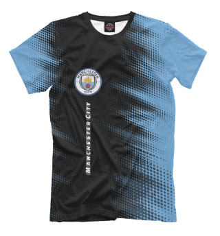 Футболка для мальчиков Manchester City + Полутона