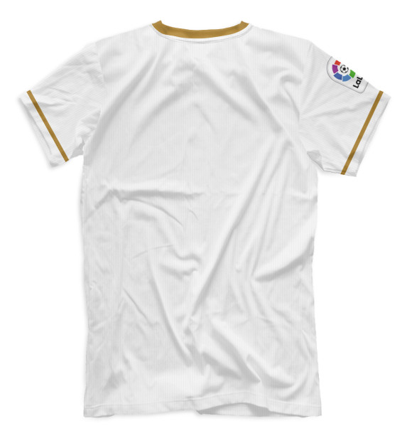 Мужская футболка с изображением Реал Мадрид Форма Домашняя 19/20 цвета Белый