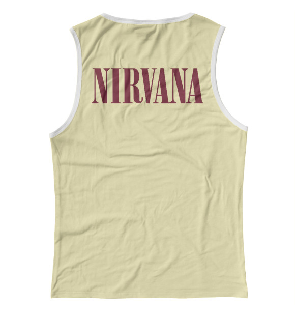 Майка для девочки с изображением Nirvana (In Utero) цвета Белый