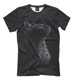 Мужская футболка Cat Art