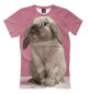 Мужская футболка Кролики
